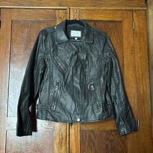 Vegan Leather Moto jacket